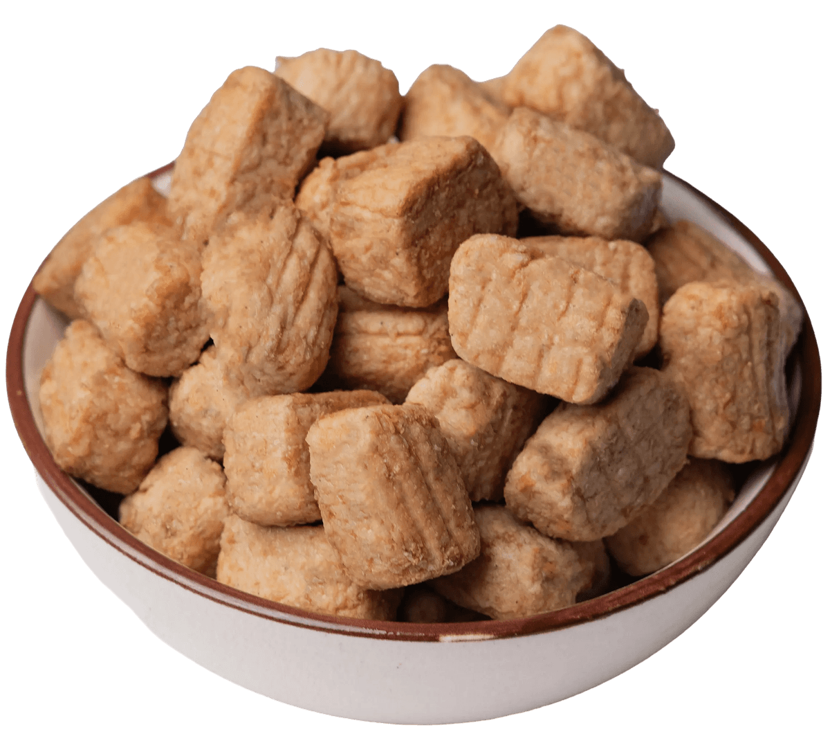 Bowl of Saivai cube pieces