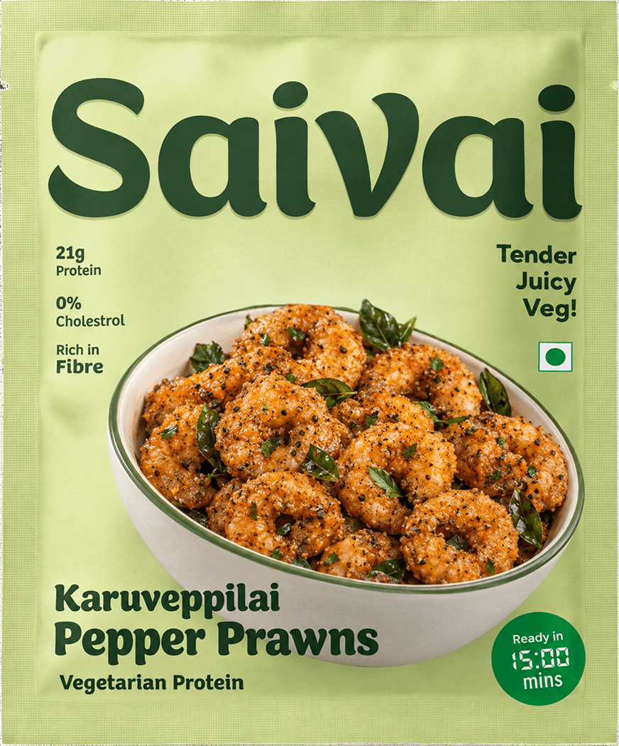 Karuveppilai Pepper Prawns