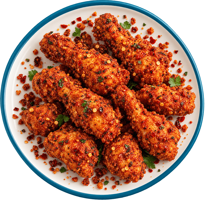Cooked Peri Peri Drummettes