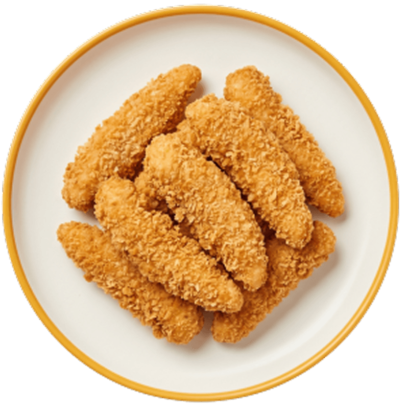 Cooked Southern Fried Fingers